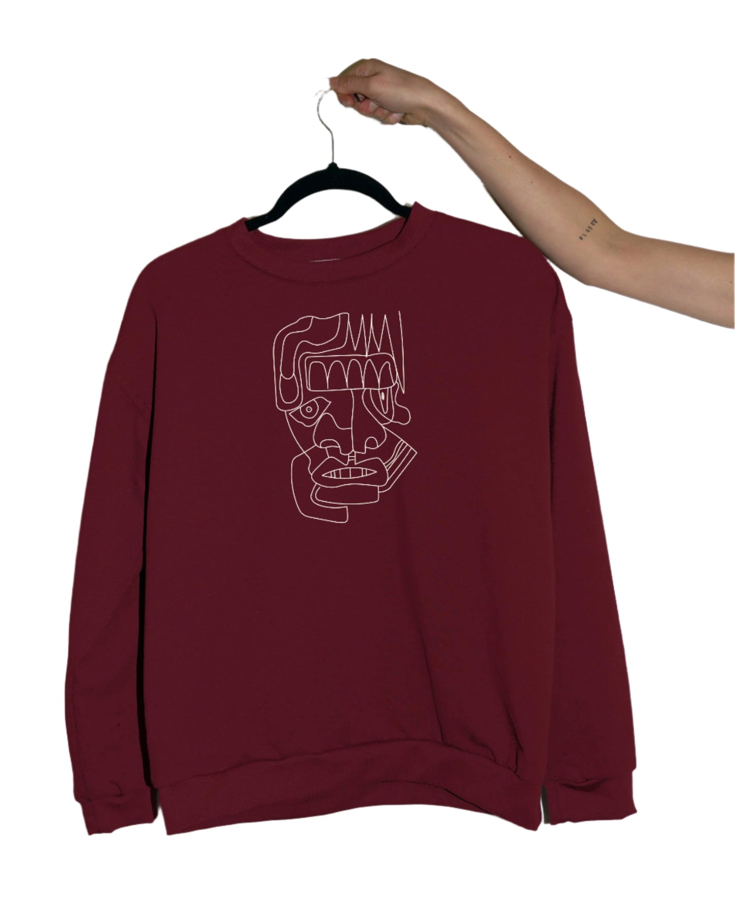 Eloy Sweatshirt Wine Red