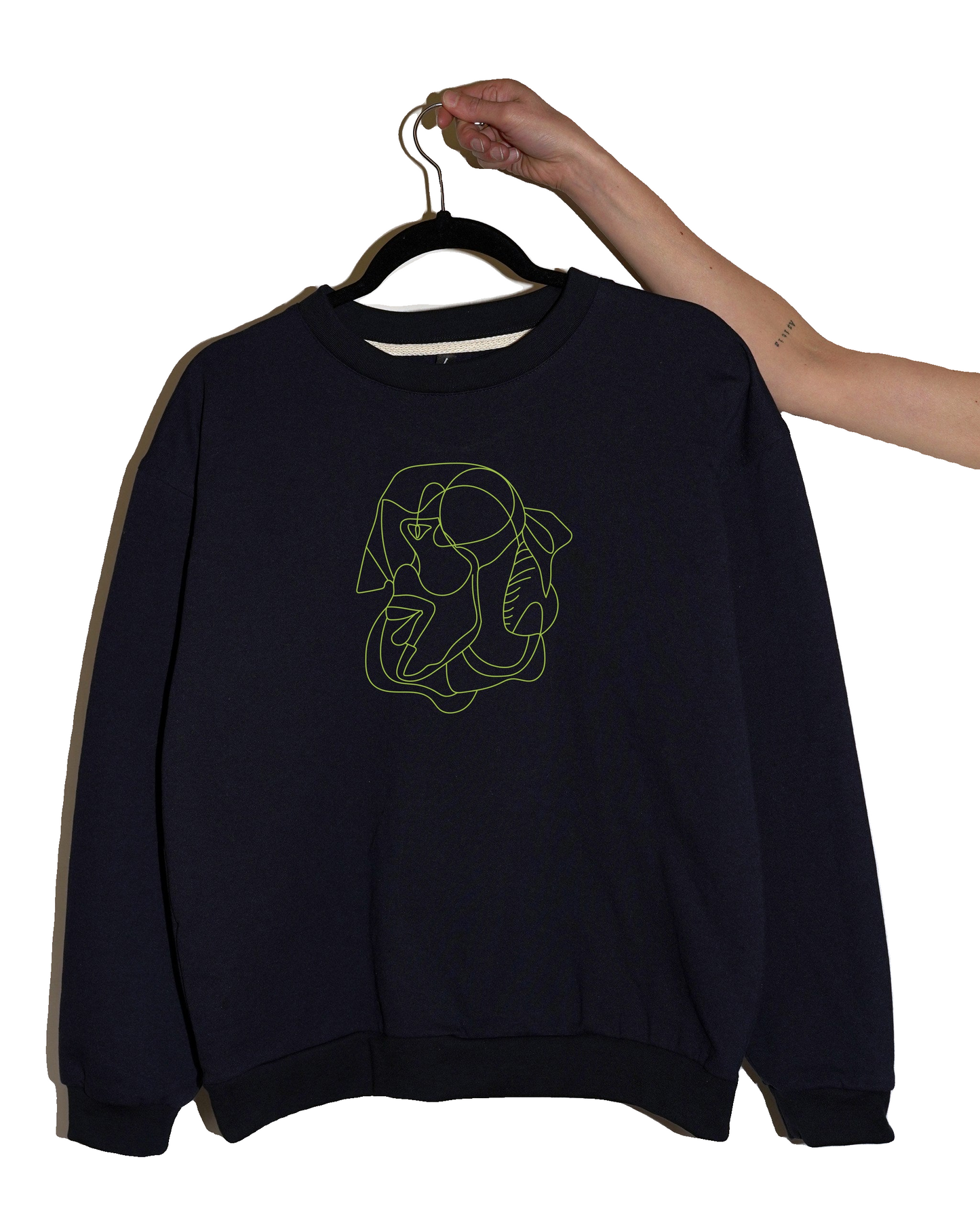 Juan Sweatshirt Navy Blue
