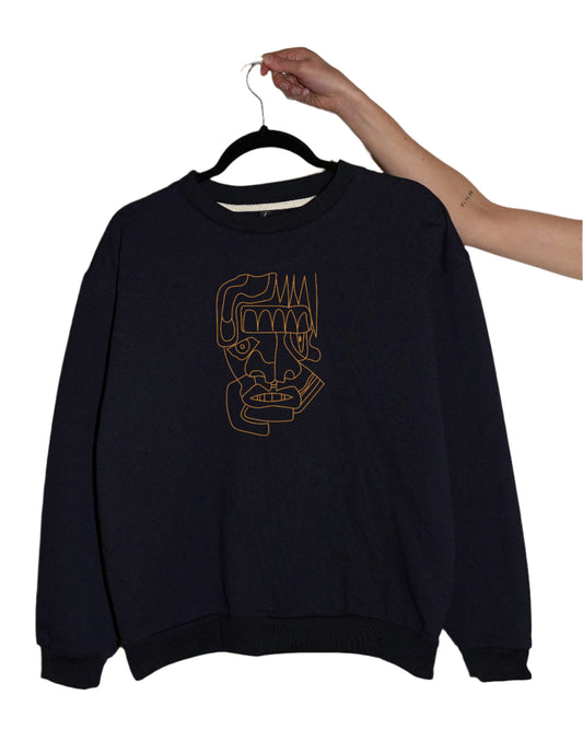 Eloy Sweatshirt Navy Blue