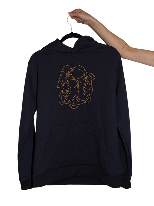 Juan Hoodie Navy Blue