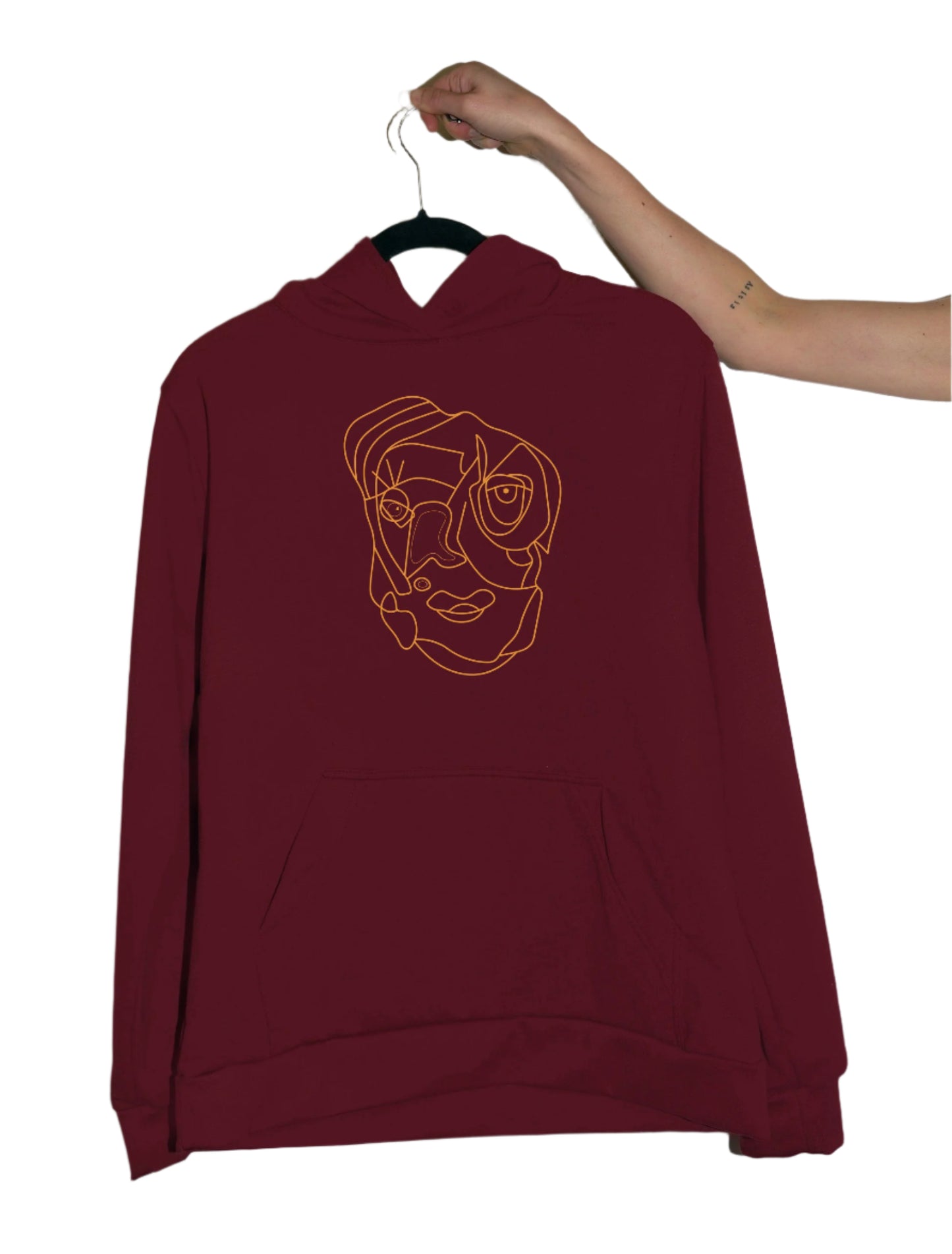 Madame Mim Hoodie Wine Red